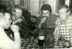 Bier rauchen.